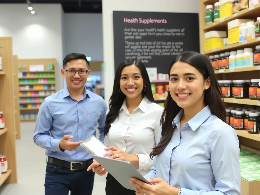 Equipo de Suplementos Madrid Princesa esperando para ayudar